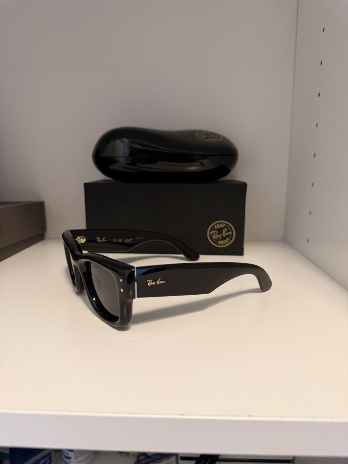 RayBan A$AP Rocky Wayfarer Puffer Sunglasses Size ONE SIZE - 4 Thumbnail