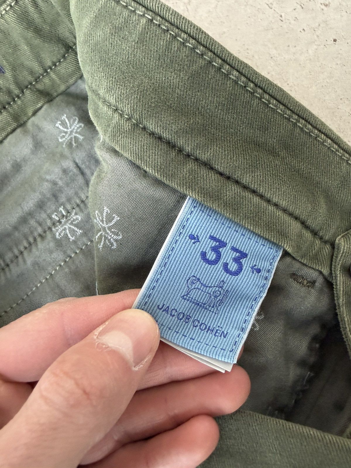 Jacob Cohen JACOB COHEN Comfort Bobby Chino Pants Size US 33 - 7 Thumbnail