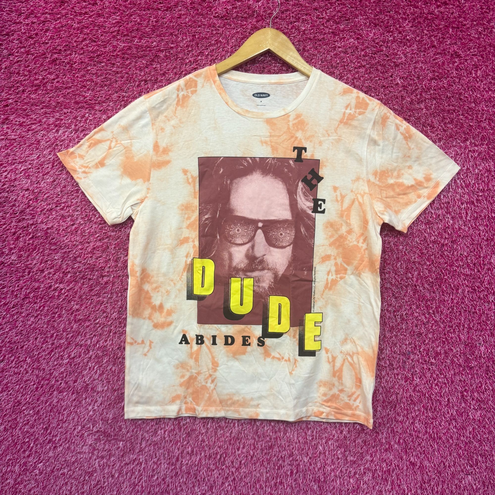 Old Navy The Big Lebowski The Dude Abides Coen Bros Movie Tie Dye M Size US M / EU 48-50 / 2 - 1 Thumbnail