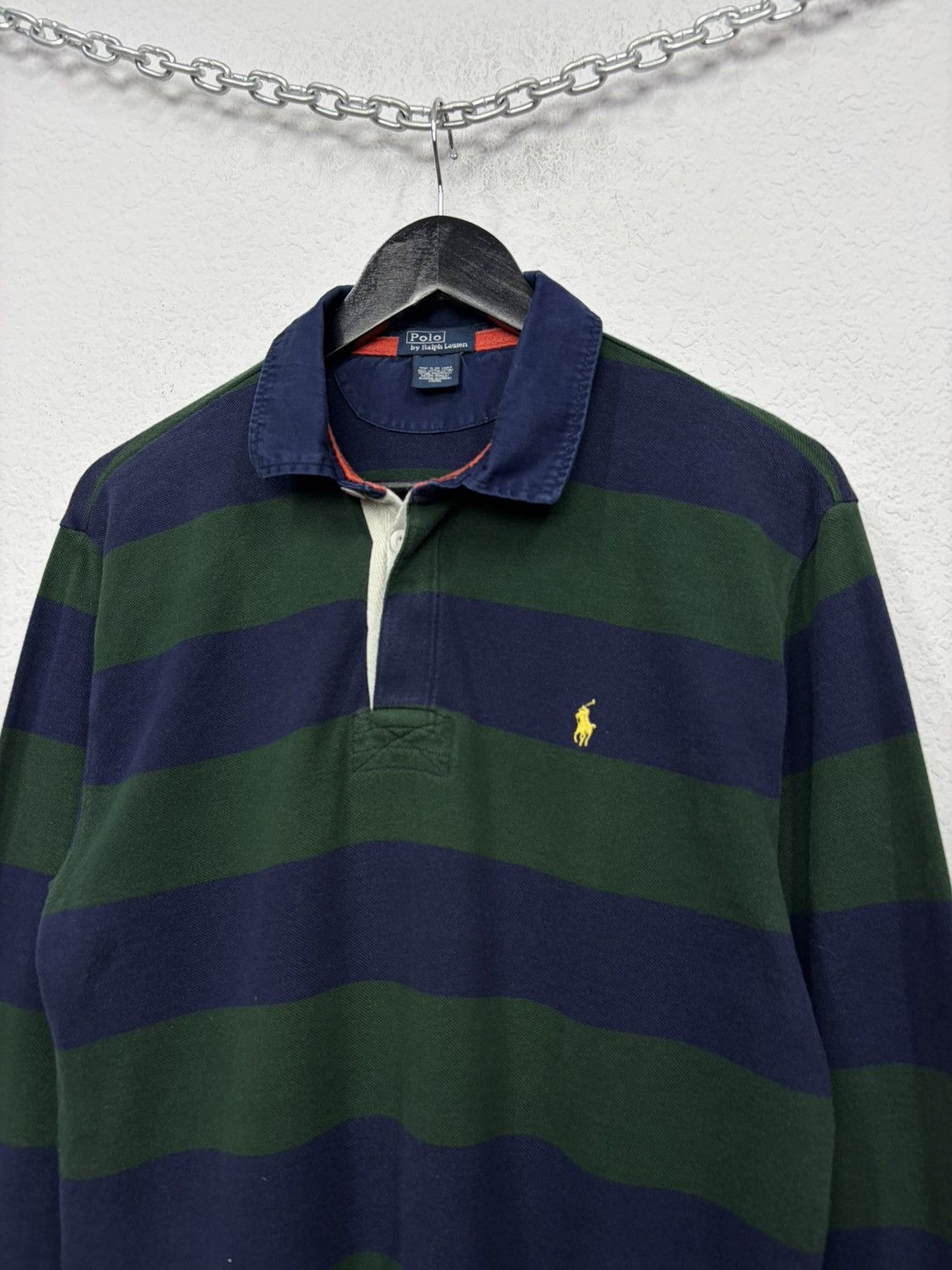 Polo Ralph Lauren Vintage Polo Ralph Lauren Rugby Polo Long Sleeve RRL Drake Size US S / EU 44-46 / 1 - 4 Thumbnail