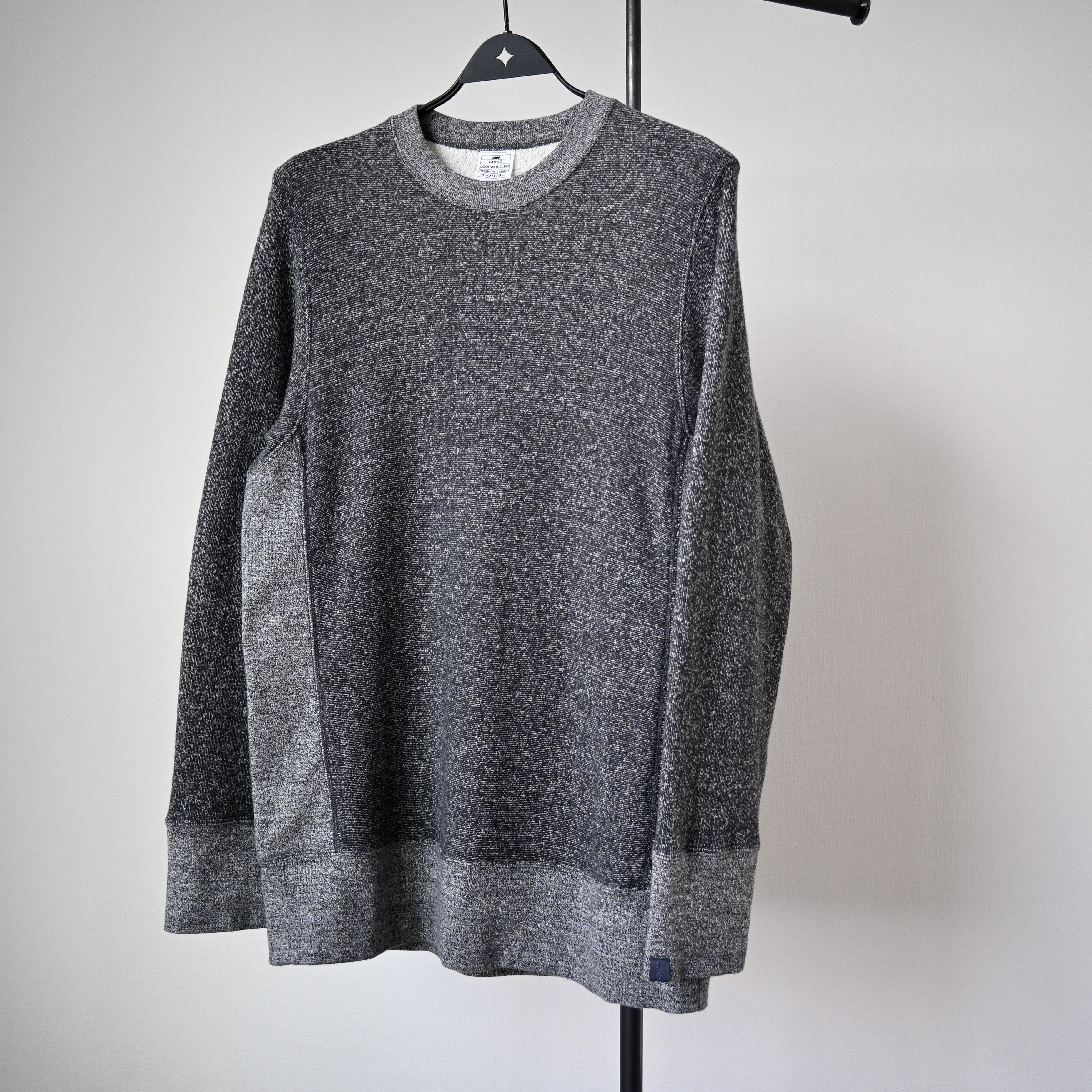 Loopwheeler Loopwheeler two tone melange crewneck, made in Japan Size US L / EU 52-54 / 3 - 20 Thumbnail