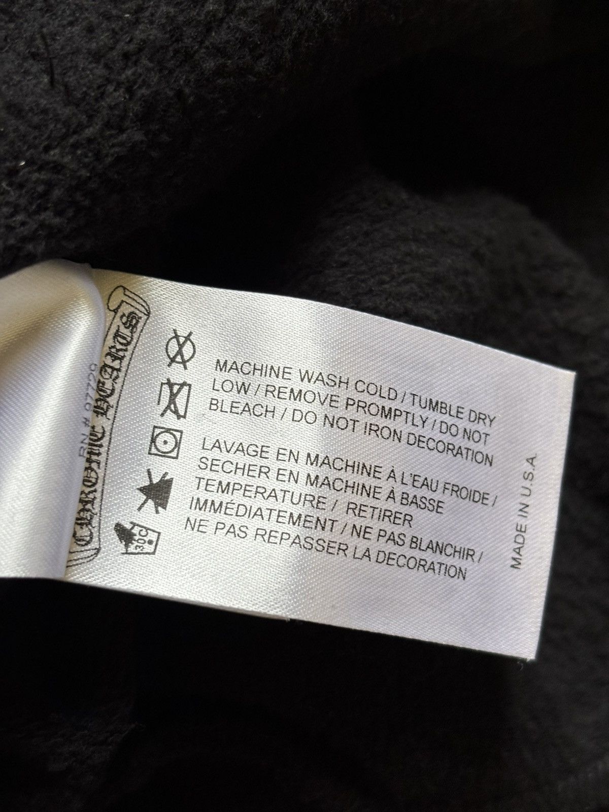 Chrome Hearts Chrome Hearts Floral Black Pullover Hoodie Size US L / EU 52-54 / 3 - 10 Thumbnail