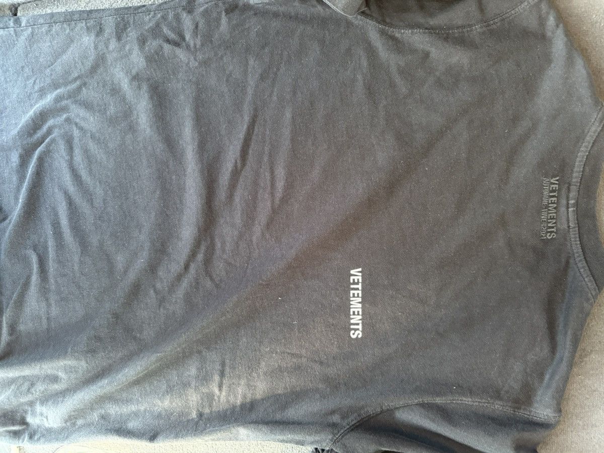 Vetements Vetements Double Sided Logo OG Tee Size US S / EU 44-46 / 1 - 2 Thumbnail
