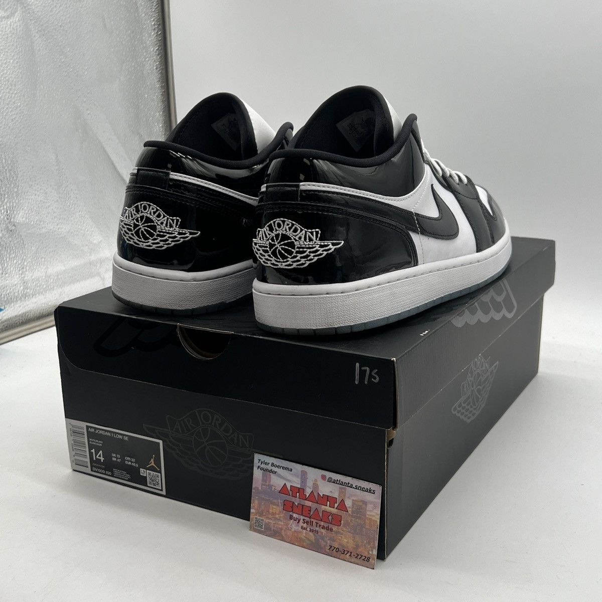 Nike Air Jordan 1 low concord Size US 14 / EU 47 - 5 Thumbnail