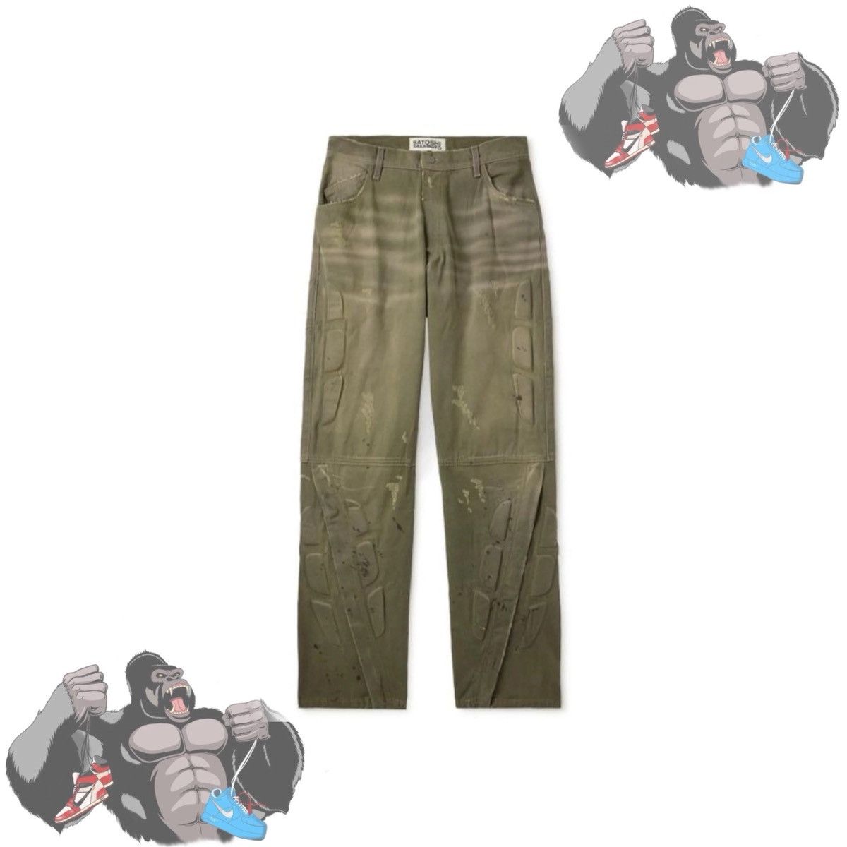 Satoshi Nakamoto Satoshi Nakamoto Enduro Pant Green Size US 30 / EU 46 - 1 Thumbnail