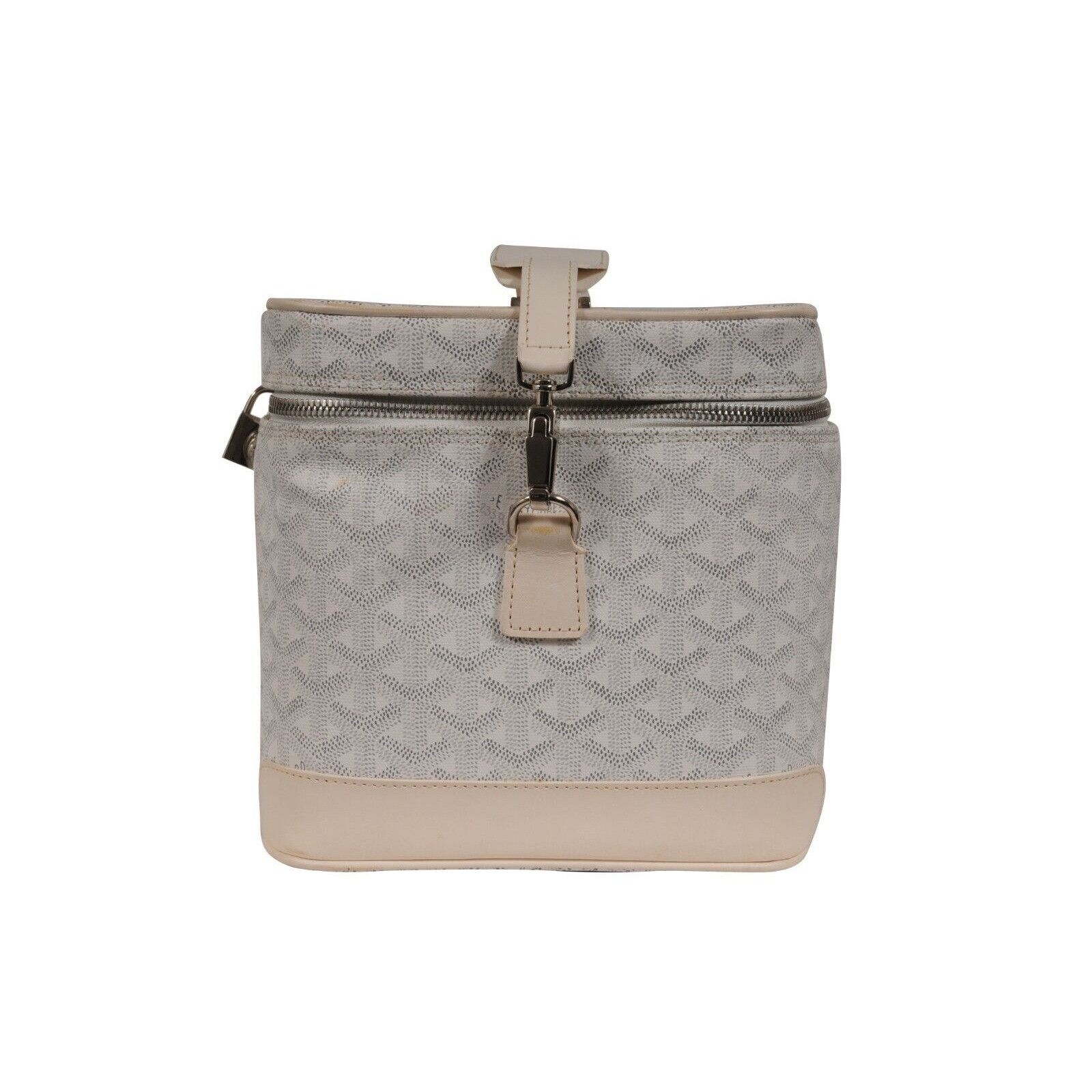 Goyard Vintage 2000's Y2k Vanity Train Case Canvas Bag - 02252 Size ONE SIZE - 4 Thumbnail