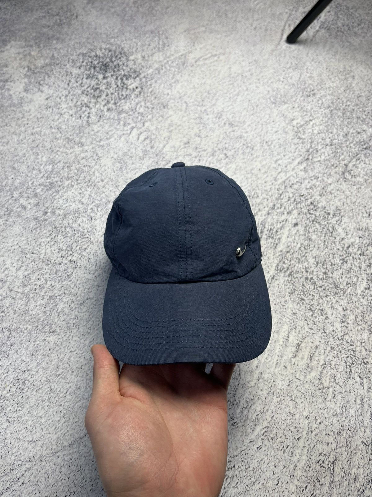 Nike Vintage Nike Cap Metal Swoosh Y2K Style Streetwear Size ONE SIZE - 4 Thumbnail