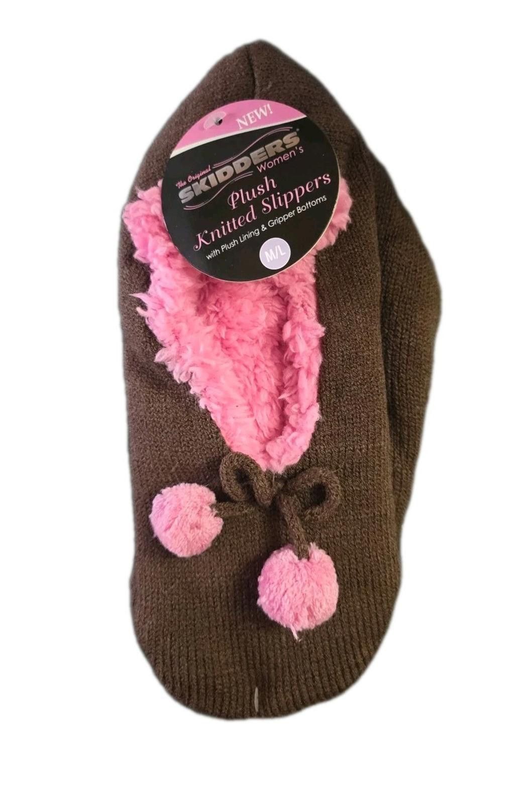 Other NEW Original Skidders Women’s M/L Plush Lined Slippers With Size US 7.5 / IT 37.5 - 1 Thumbnail