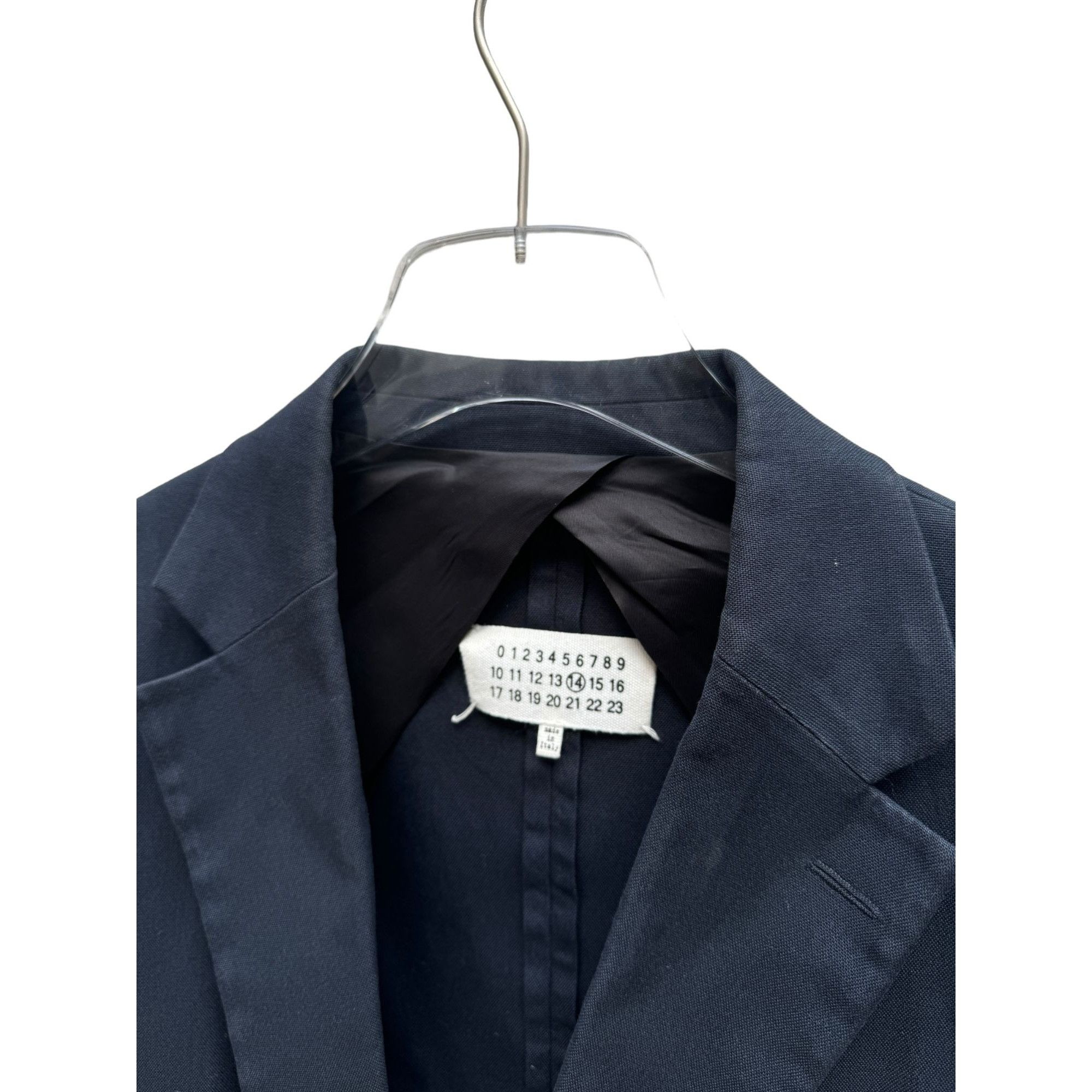 Maison Margiela 4 Stitches Navy Wool Blazer Jacket Size US M / EU 48-50 / 2 - 3 Thumbnail