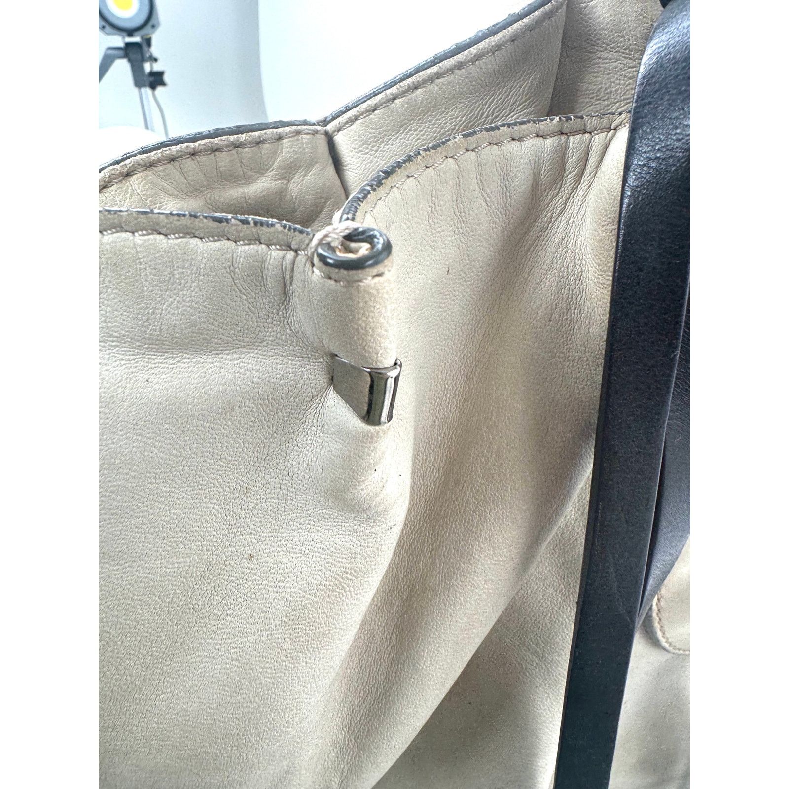 Chloe Chloe Cream Suede Leather Hobo Bag Size ONE SIZE - 9 Thumbnail