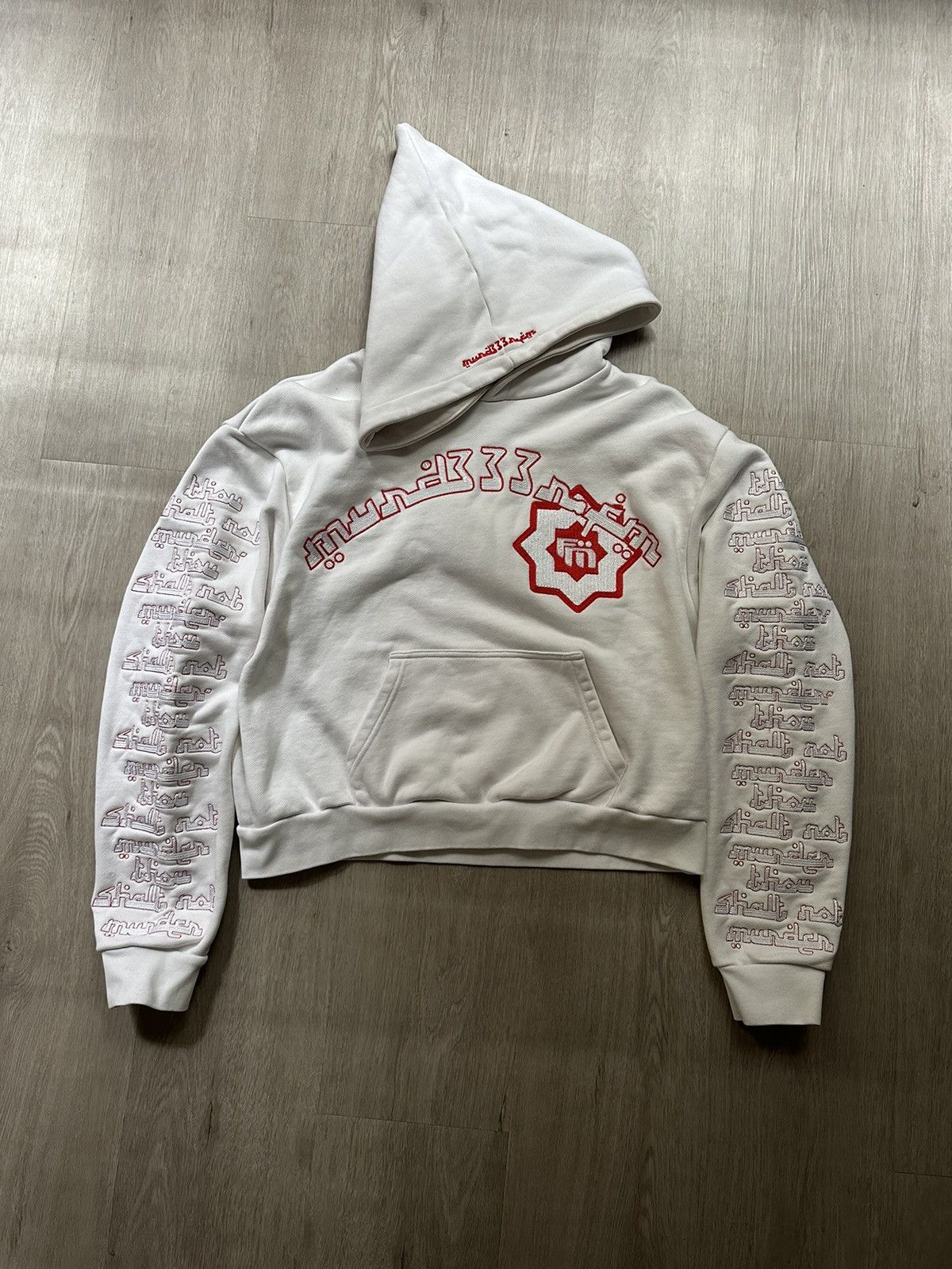murd333r.fm MURD333R X NUBIAN POP UP CROPPED HOODIE Size US M / EU 48-50 / 2 - 1 Thumbnail