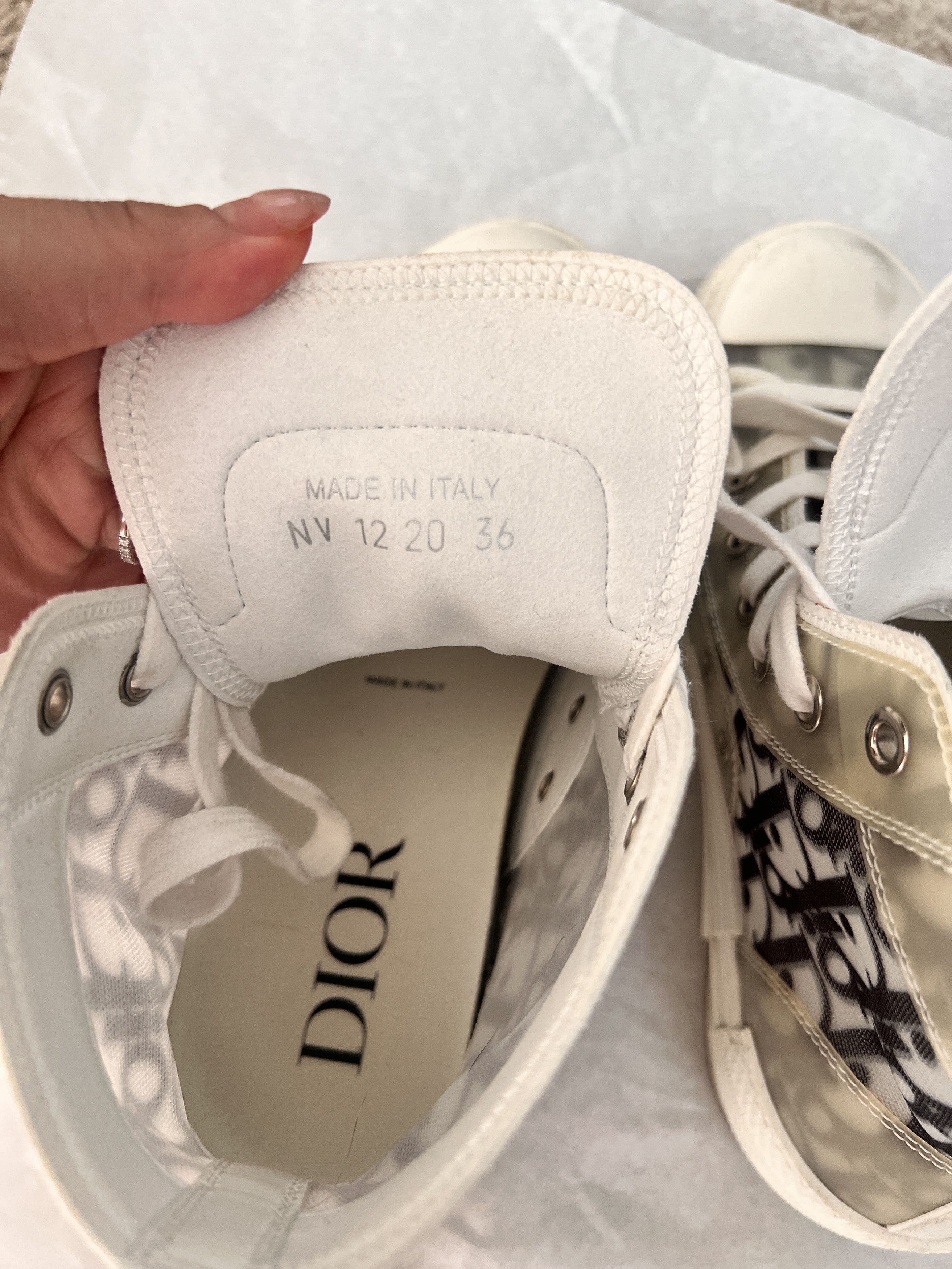 Dior Dior MEN/UNISEX B23 League High-Top Sneaker, 36 Size US 6 / IT 36 - 9 Thumbnail