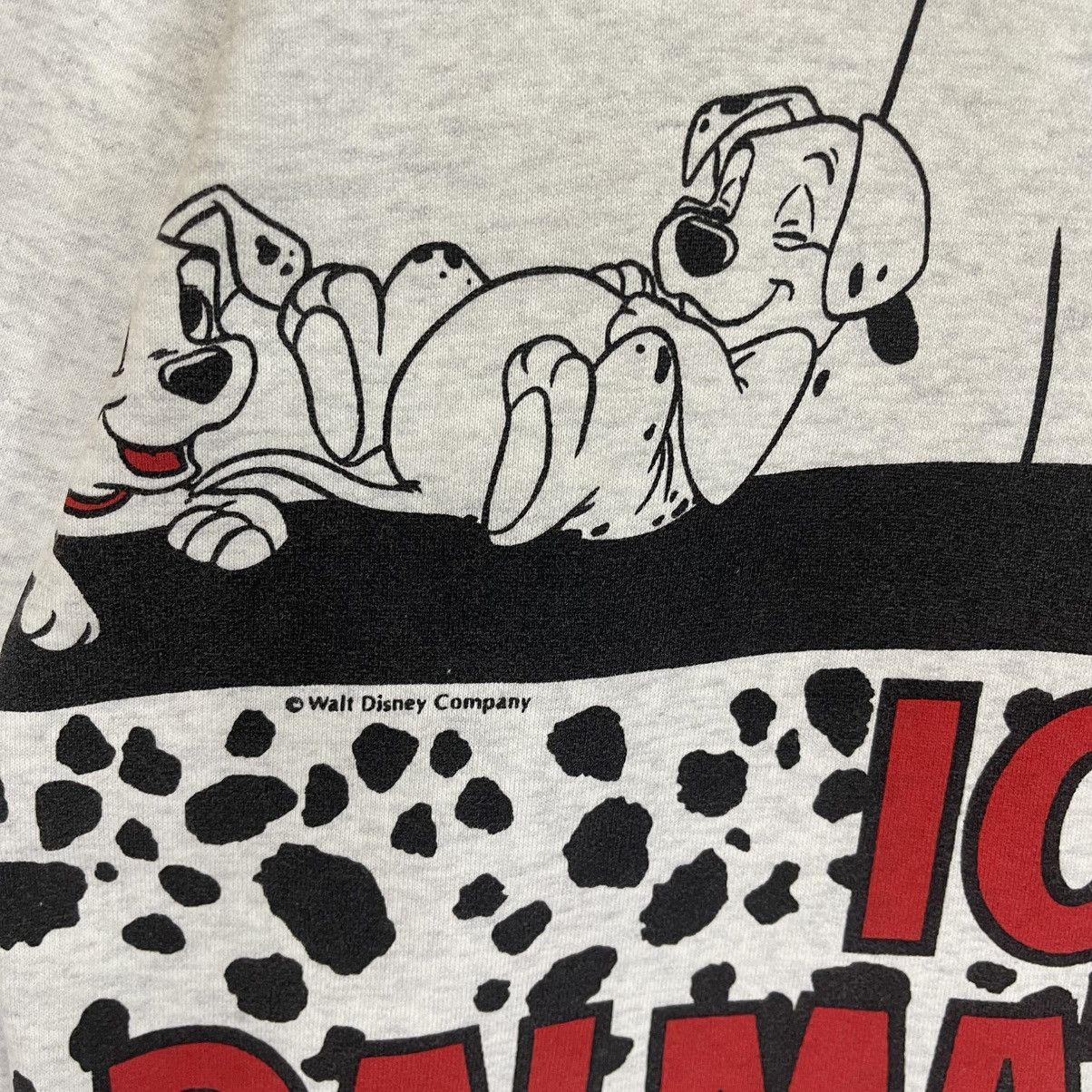 Disney × Japanese Brand × Vintage Vintage 90s 101 Dalmatian Dog Theme Graphic Pullover Hoodie Size US L / EU 52-54 / 3 - 8 Thumbnail