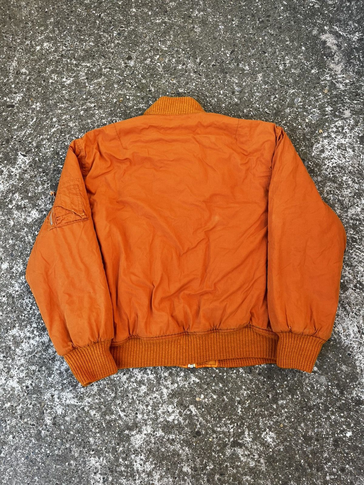 Massimo Osti × Stone Island Very rare 80s Boneville Navy Arctic Bomber Jacket Size US L / EU 52-54 / 3 - 22 Thumbnail