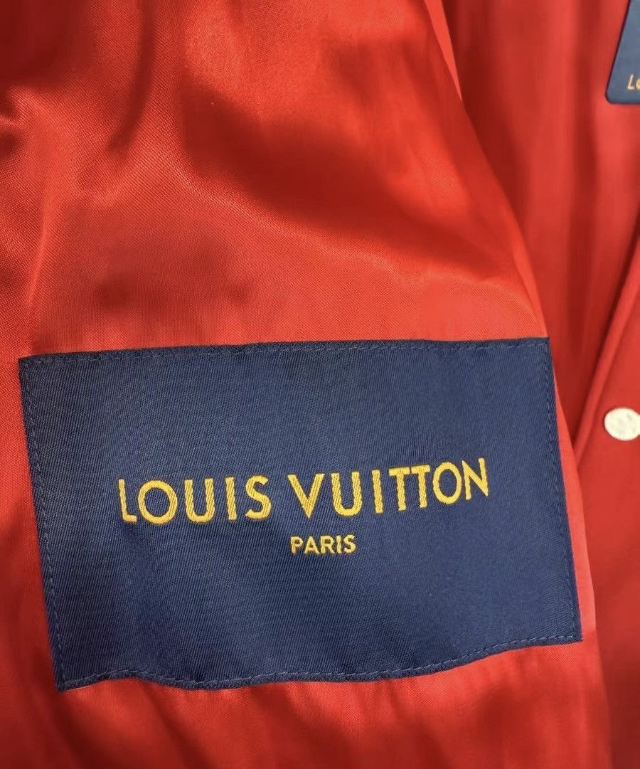 Louis Vuitton Louis Vuitton X Pharrell 52 Varsity Blouson Leather Jacket Size US L / EU 52-54 / 3 - 9 Thumbnail