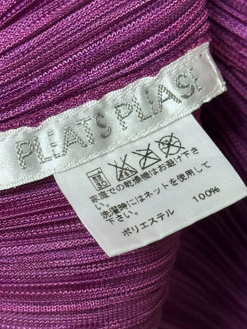 Issey Miyake Issey Miyake size:4 Purple pleated Honor suit jacket top Size S / US 4 / IT 40 - 4 Thumbnail