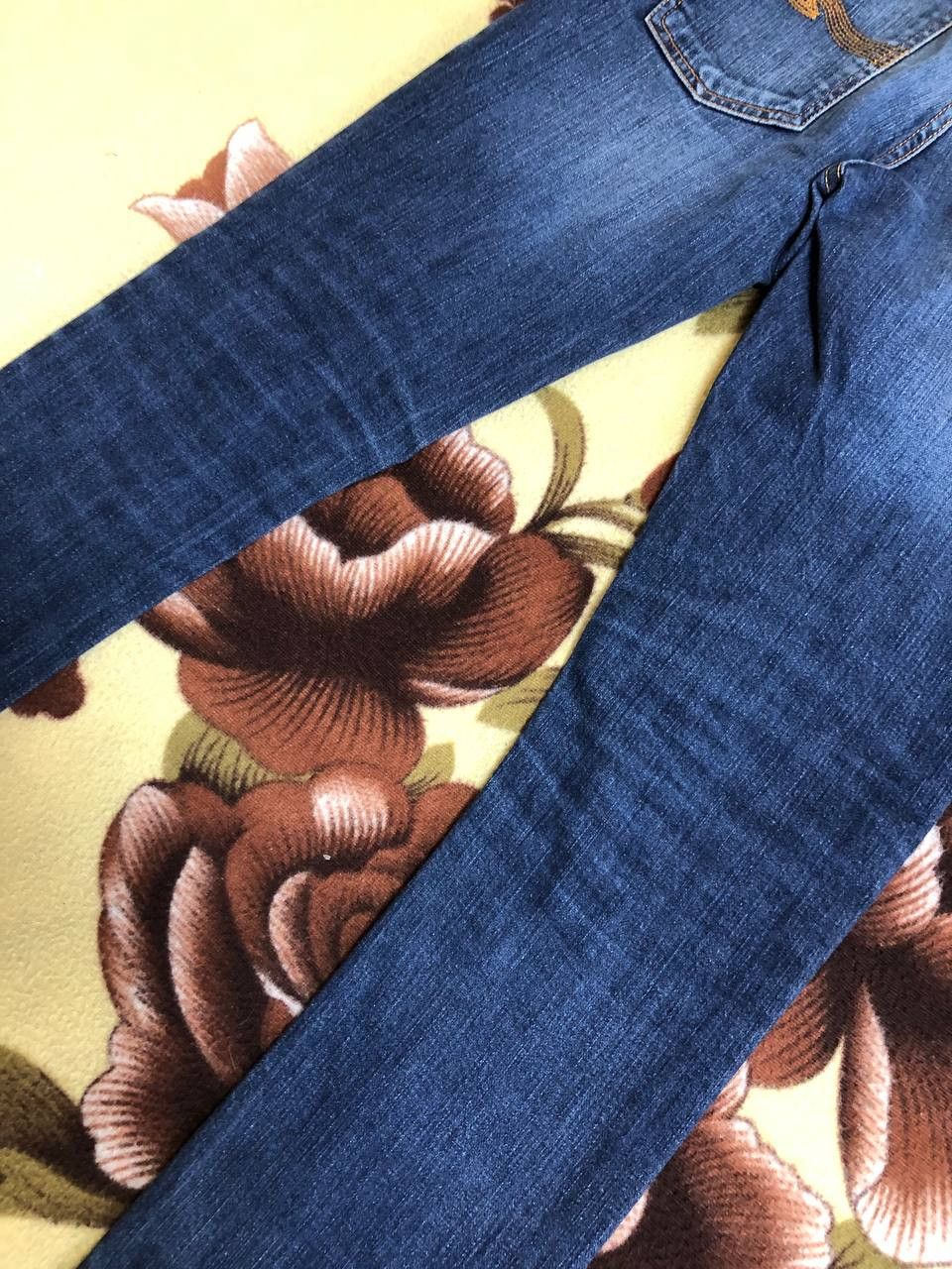 Nudie Jeans Nudie Jeans Co Grim Tim Men's Slim Fit Blue Denim Jeans Size US 28 / EU 44 - 8 Thumbnail