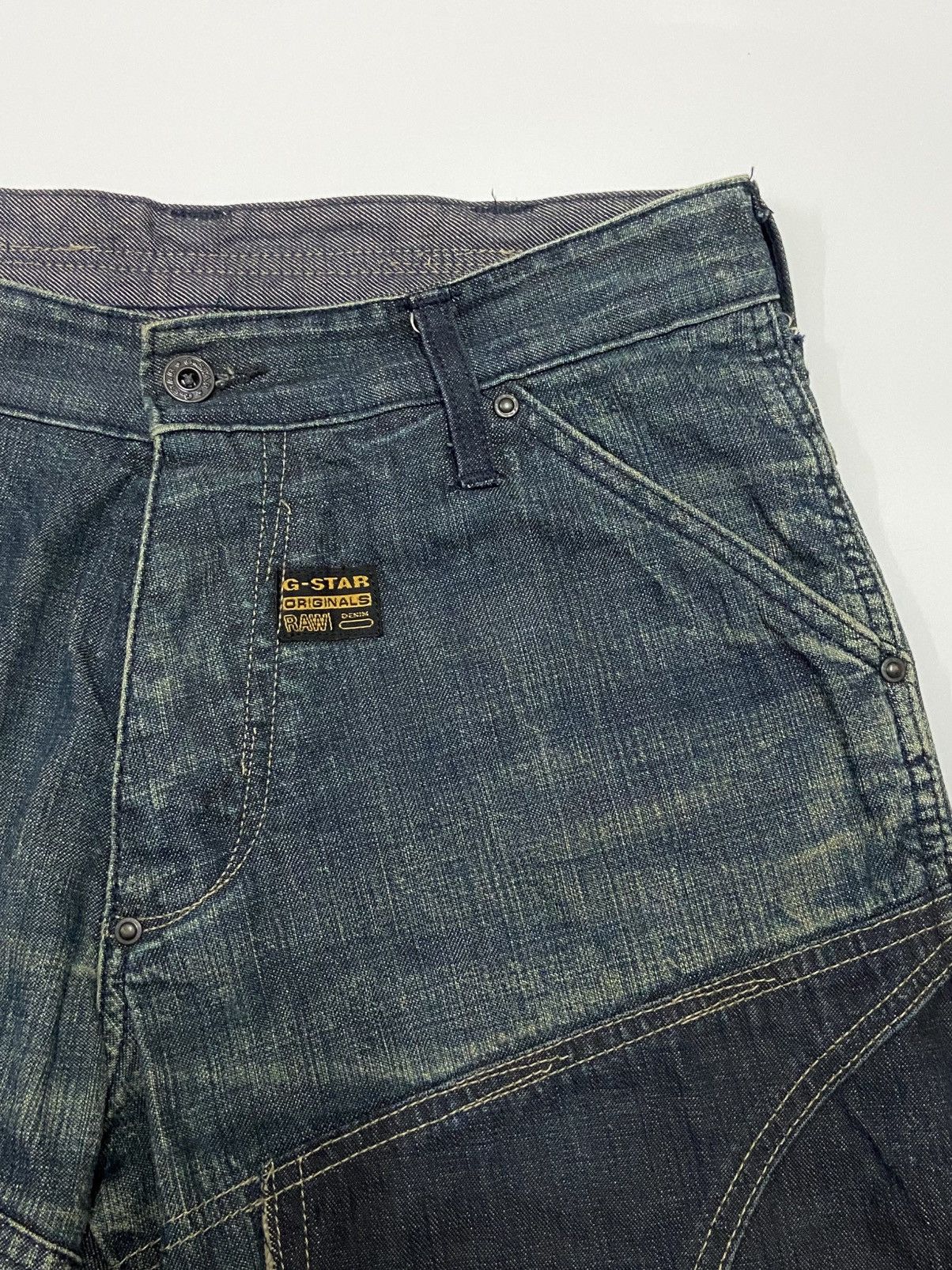 G-Star G STAR RAW DISTRESSED BAGGY JEANS Size US 32 / EU 48 - 9 Thumbnail