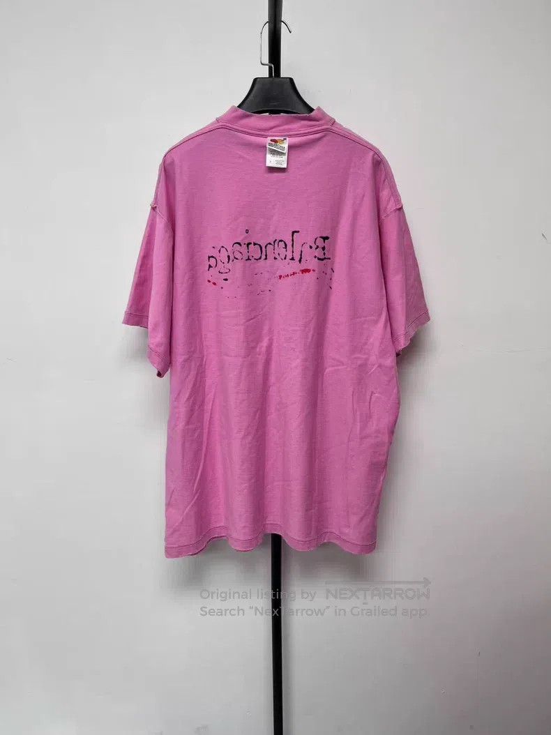 Balenciaga Balenciaga Logo Print Short Sleeve T-Shirt Size S / US 4 / IT 40 - 2 Thumbnail