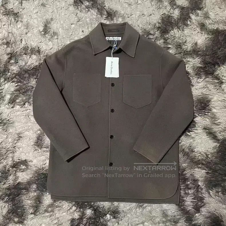 Acne Studios Acne Studios SS24 Chest Pocket Loose Shirt Jacket Coat, Da Size US S / EU 44-46 / 1 - 1 Thumbnail