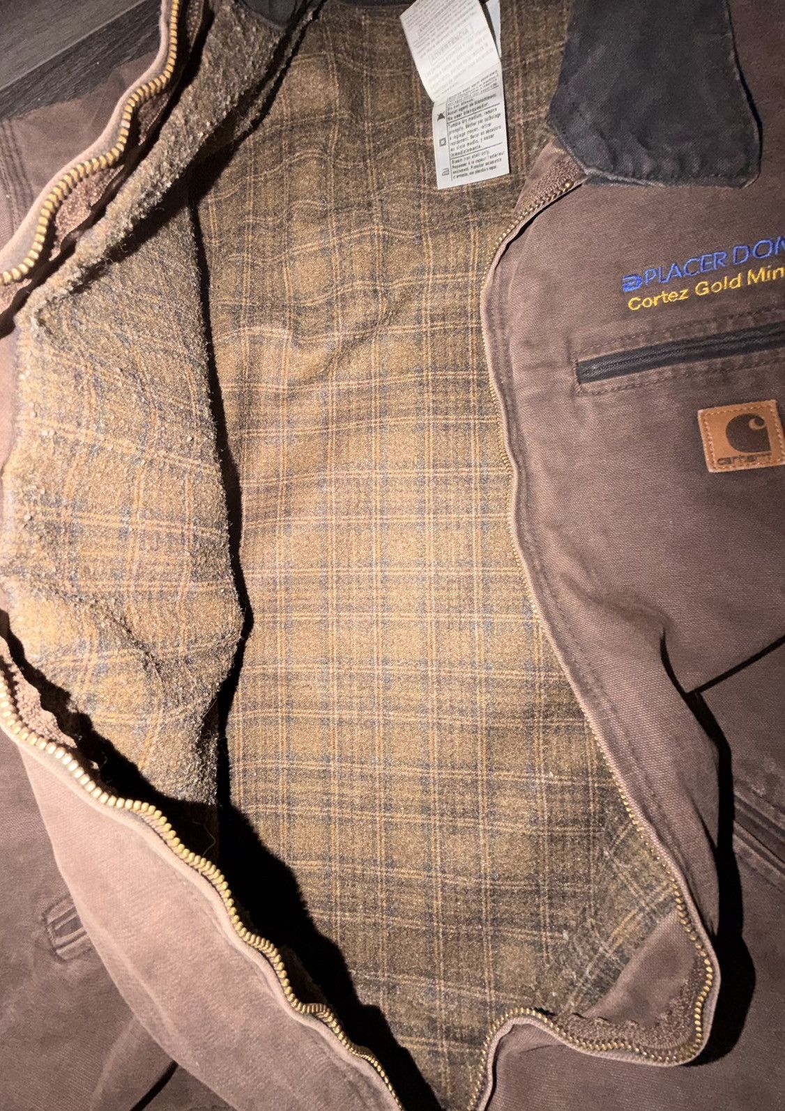 Carhartt VINTAGE COCHOLATE BROWN CARHARTT DETROIT JACKET J97-DKB Size US XL / EU 56 / 4 - 8 Thumbnail