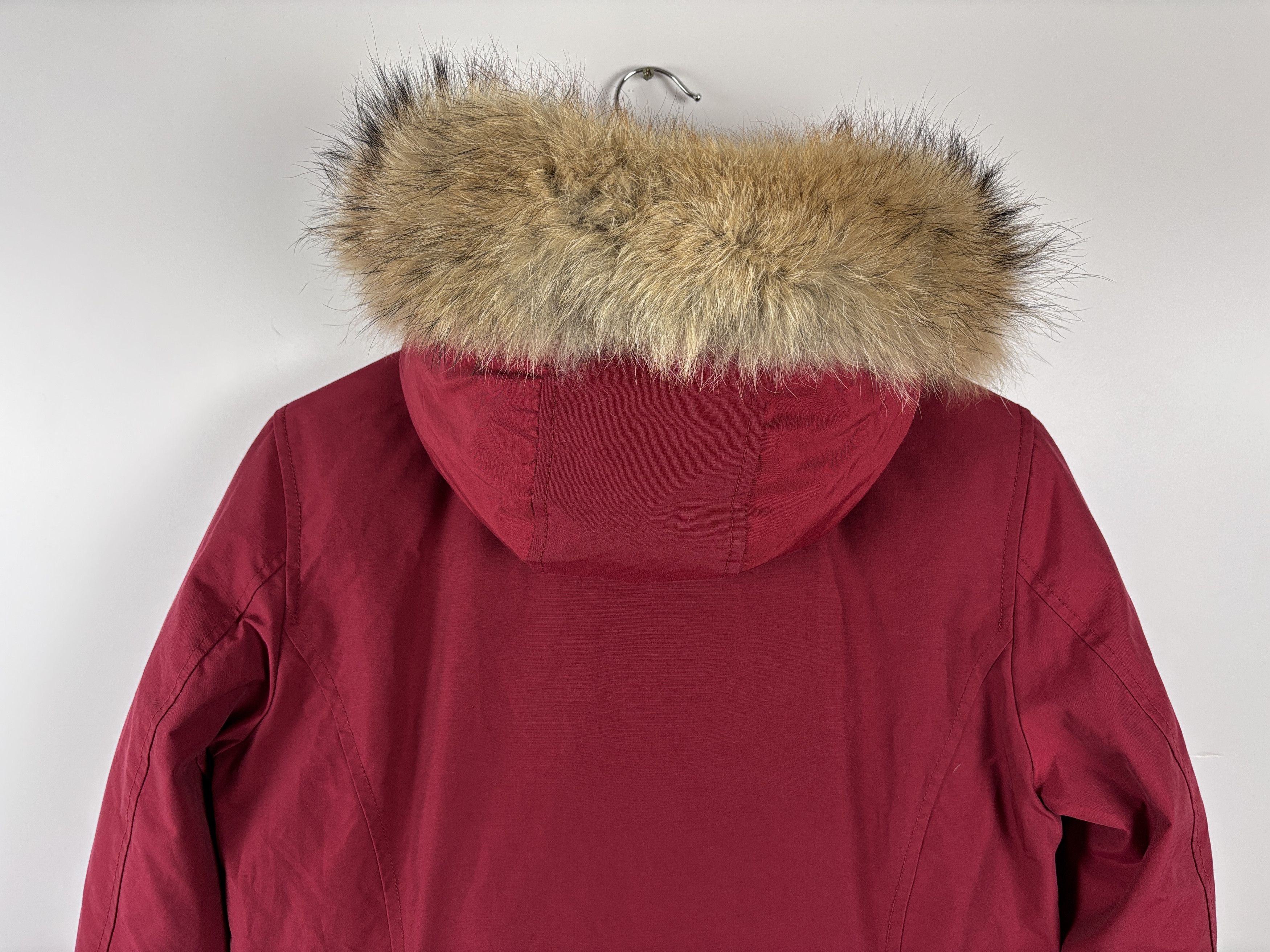 Woolrich Woolen Mills Womens Woolrich Arctic Down Hooded Parka Red Size M Size M / US 6-8 / IT 42-44 - 8 Thumbnail