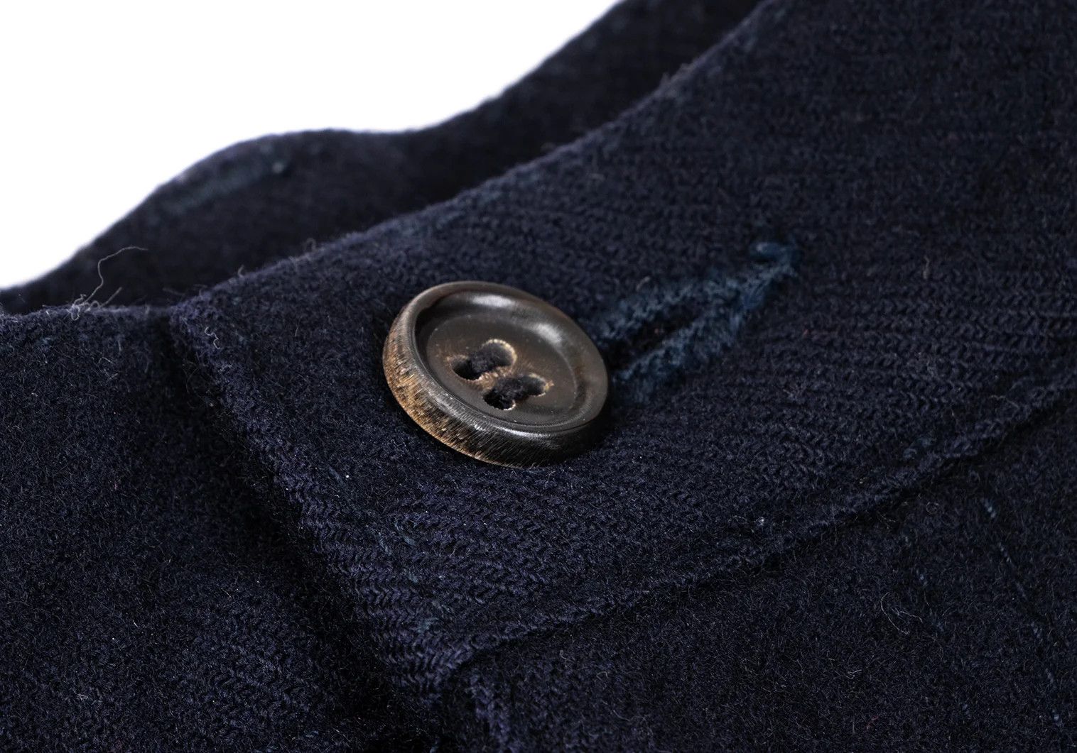 Comme des Garcons Homme Plus Camouflage Wool Nylon Pants in Navy, Size S Size US 30 / EU 46 - 4 Thumbnail
