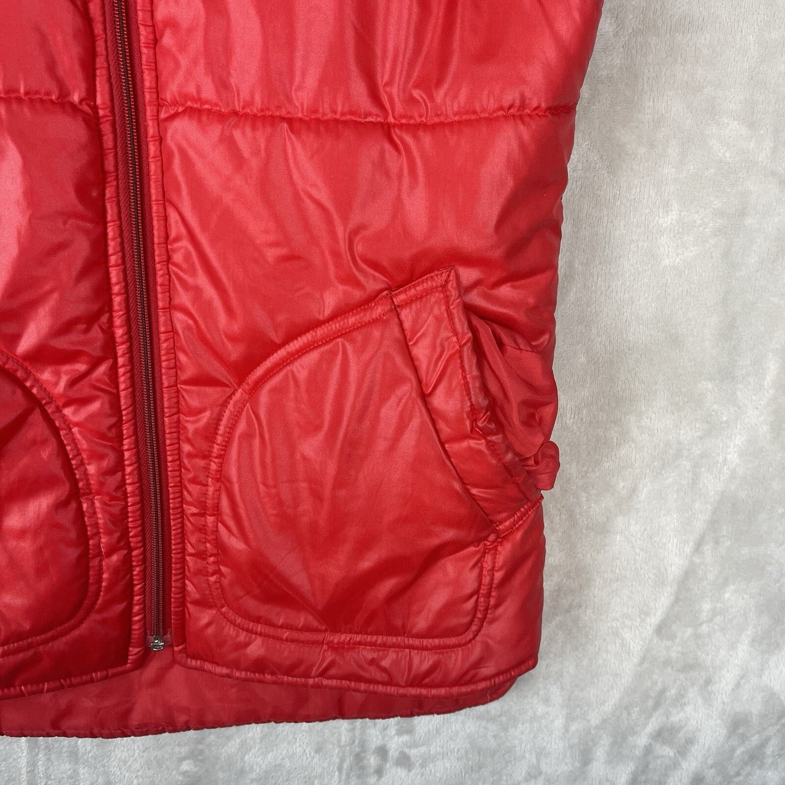 Other Vtg Fraser Cameron Of Scotland Tundrawear Red Puffer Vest Size XS / US 0-2 / IT 36-38 - 3 Thumbnail