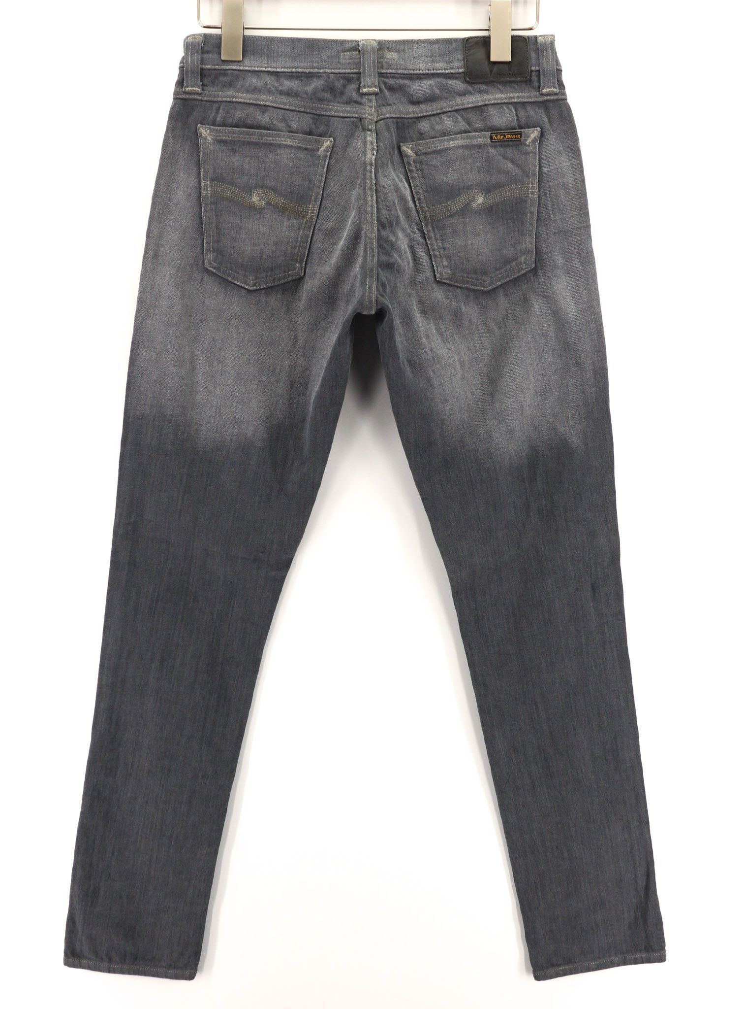 Nudie Jeans TIGHT LONG JOHN W30/L34 Organic Charcoal Jeans 80705 Size US 30 / EU 46 - 2 Thumbnail