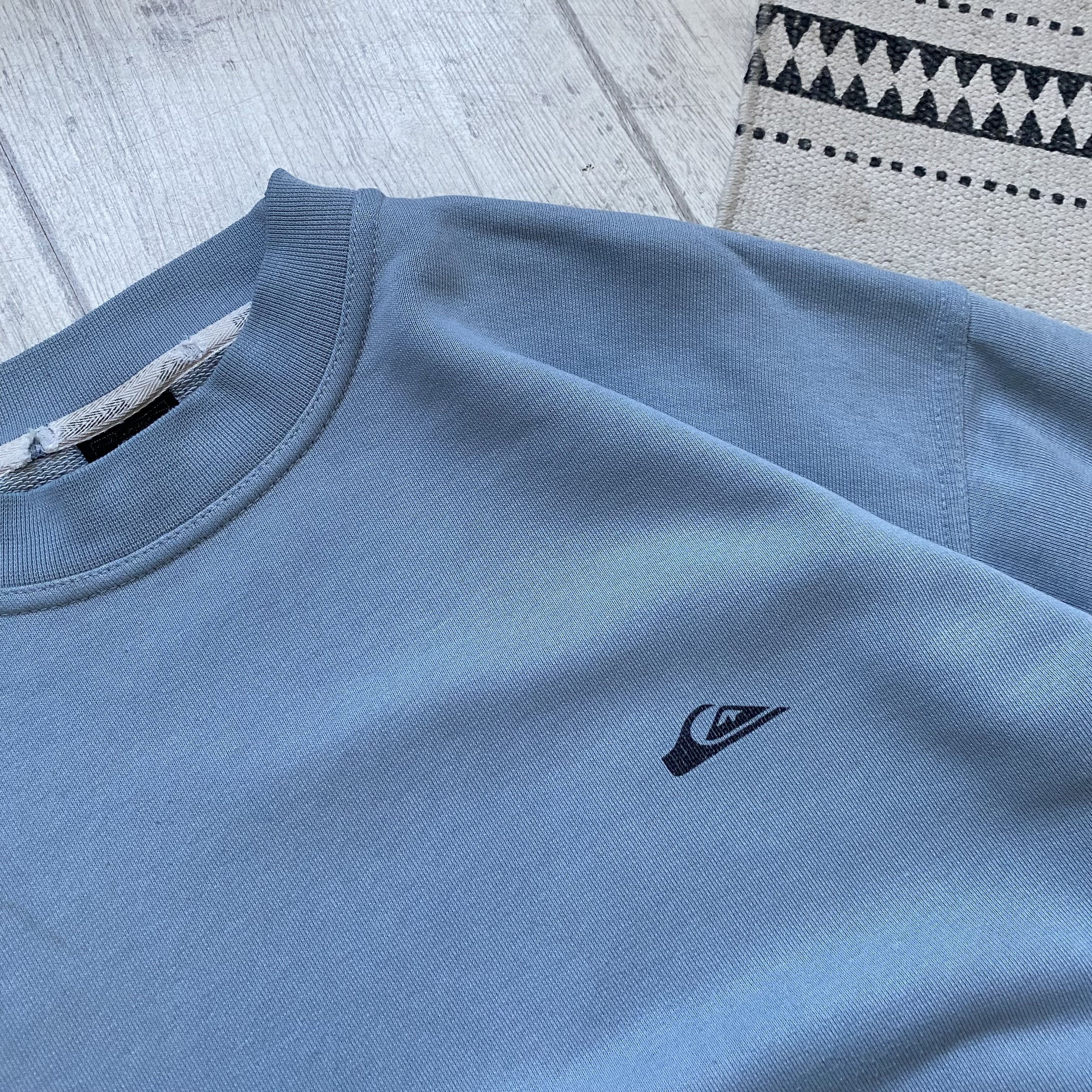 Quiksilver Vintage 90s Trashed Quiksilver sweatshirt Surf & Skate Size US XL / EU 56 / 4 - 7 Thumbnail