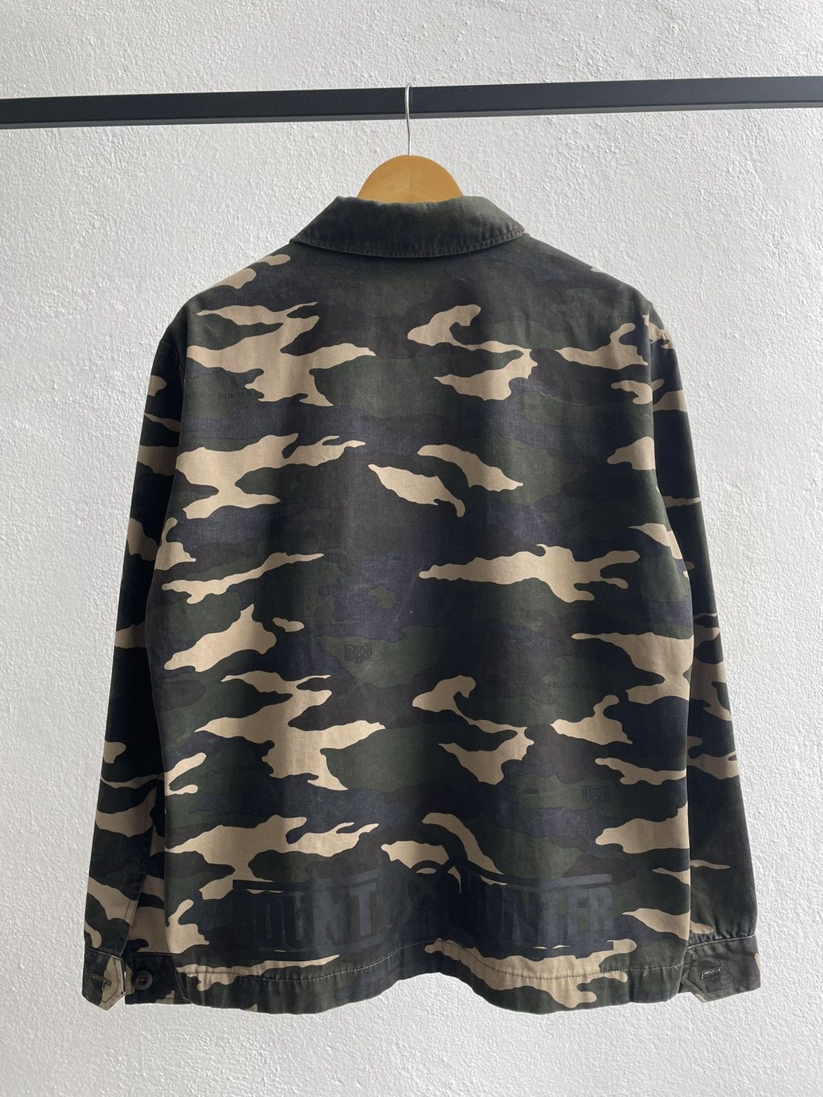 Bounty Hunter Vintage Bounty Hunter Camouflage Zipper Jacket Size US L / EU 52-54 / 3 - 15 Thumbnail