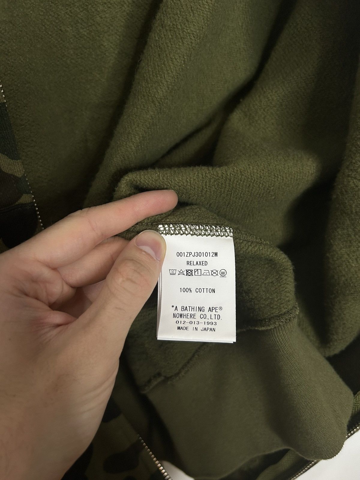 Bape BAPE hoodie Size US M / EU 48-50 / 2 - 3 Thumbnail