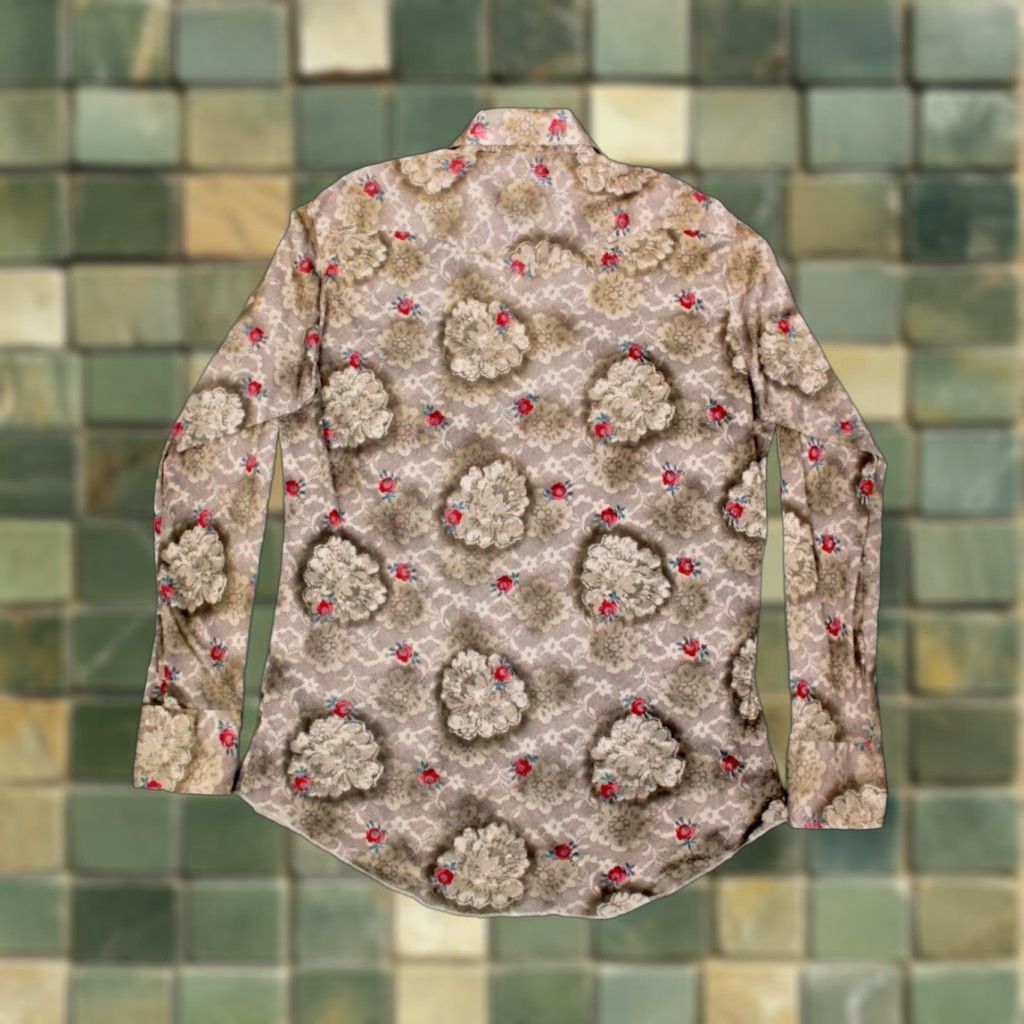 Vintage VINTAGE H Bar C Shirt 70s Mens XL Brown Polyester Long Sleeve Button-Front 1970s Disco 50 Chest Mens Size US XL / EU 56 / 4 - 1 Thumbnail