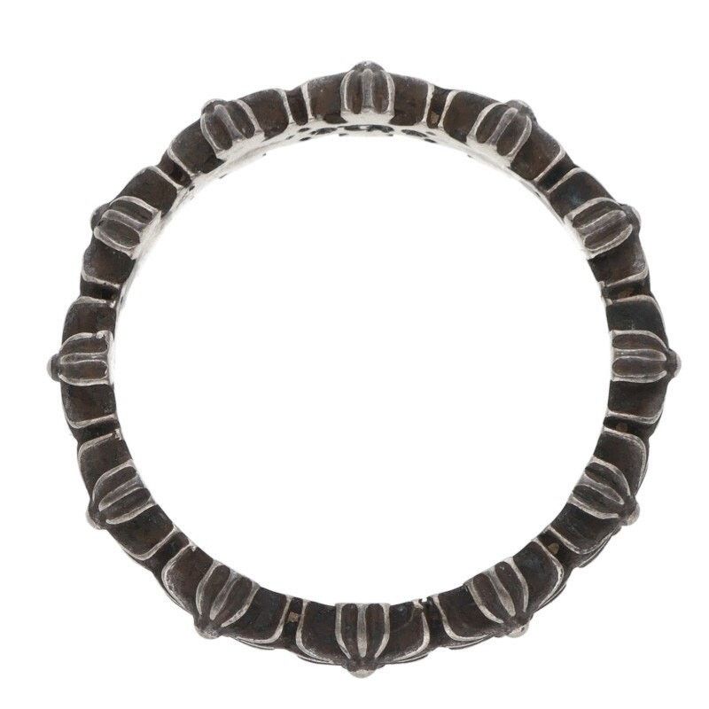 Chrome Hearts Chrome Hearts Tiny ECH Plus Band Silver Ring Size ONE SIZE - 5 Thumbnail