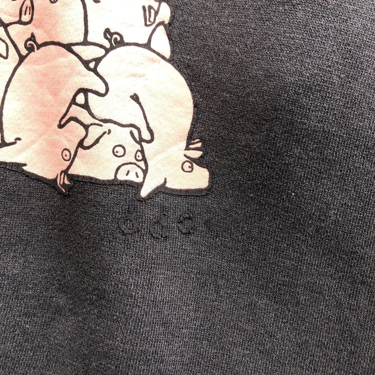 If Six Was Nine × Japanese Brand Vintage DEADDRUNK CAPTOR bunch piggy sweatshirt Size US M / EU 48-50 / 2 - 3 Thumbnail