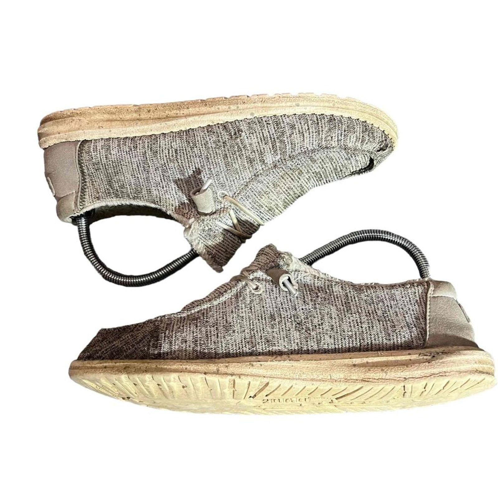 & Other Stories Hey Dude Wendy Stretch Fog Slip on Casual Shoes Size US 9 / IT 39 - 3 Thumbnail