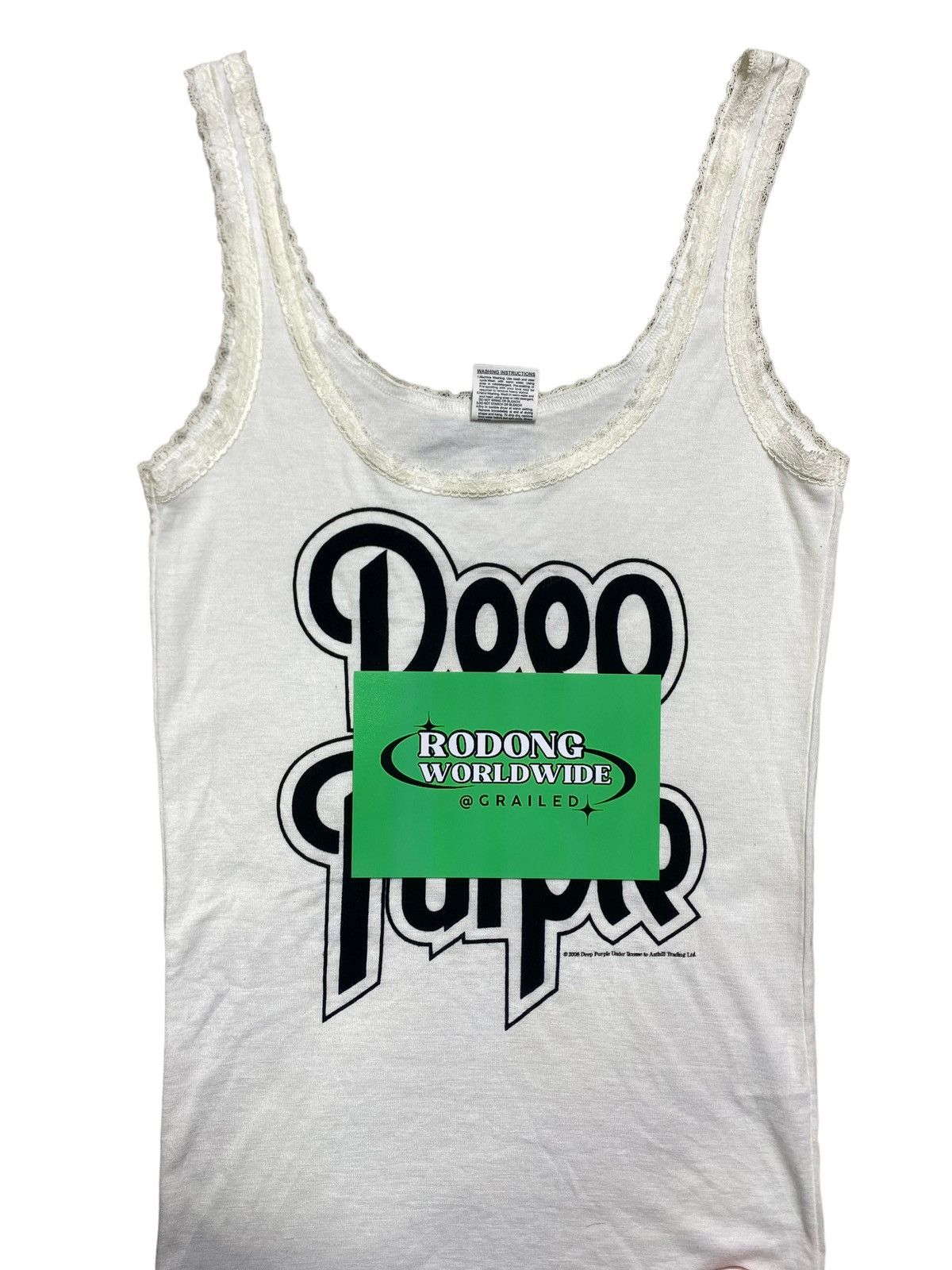 Band Tees VINTAGE DEEP PURPLE 2008 SLEEVELESS Size S / US 4 / IT 40 - 2 Thumbnail