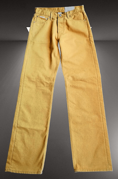 Calvin Klein × Heron Preston Rusty yellow jeans Size US 30 / EU 46 - 14 Thumbnail