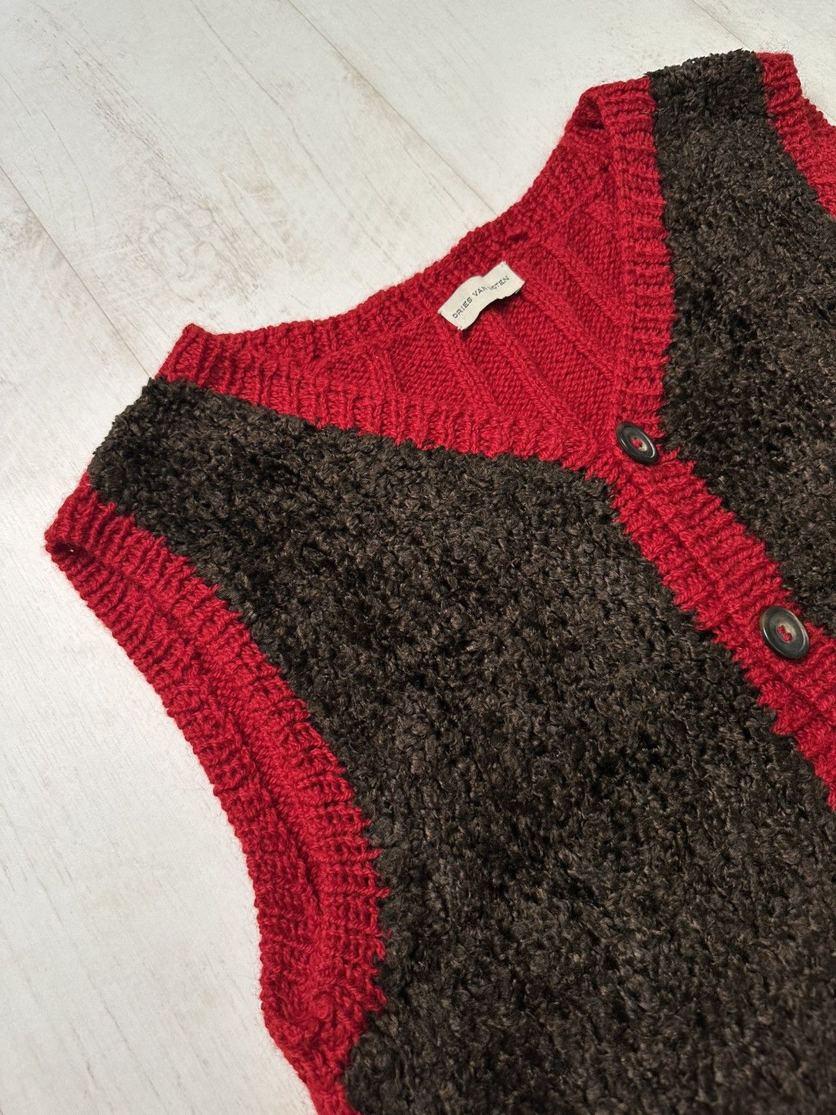 Dries Van Noten Dries Van Noten wool vest Size US M / EU 48-50 / 2 - 2 Thumbnail