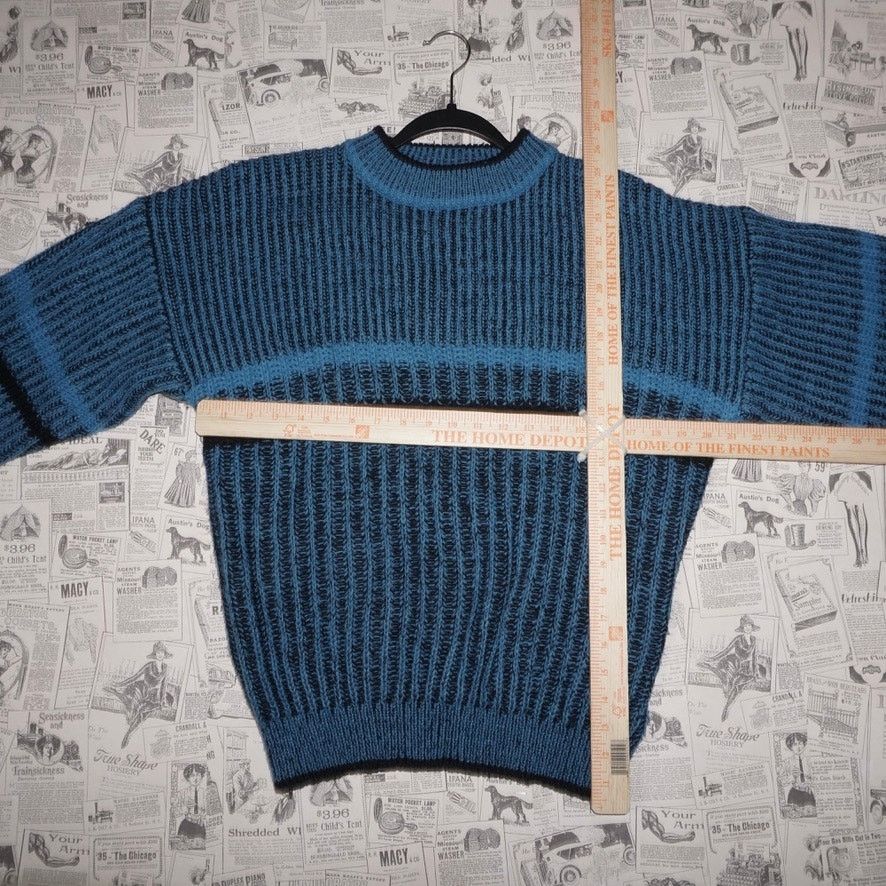 Vintage Large - Vintage Y2K Michael Gerald knit 90s striped sweater Size US L / EU 52-54 / 3 - 4 Thumbnail