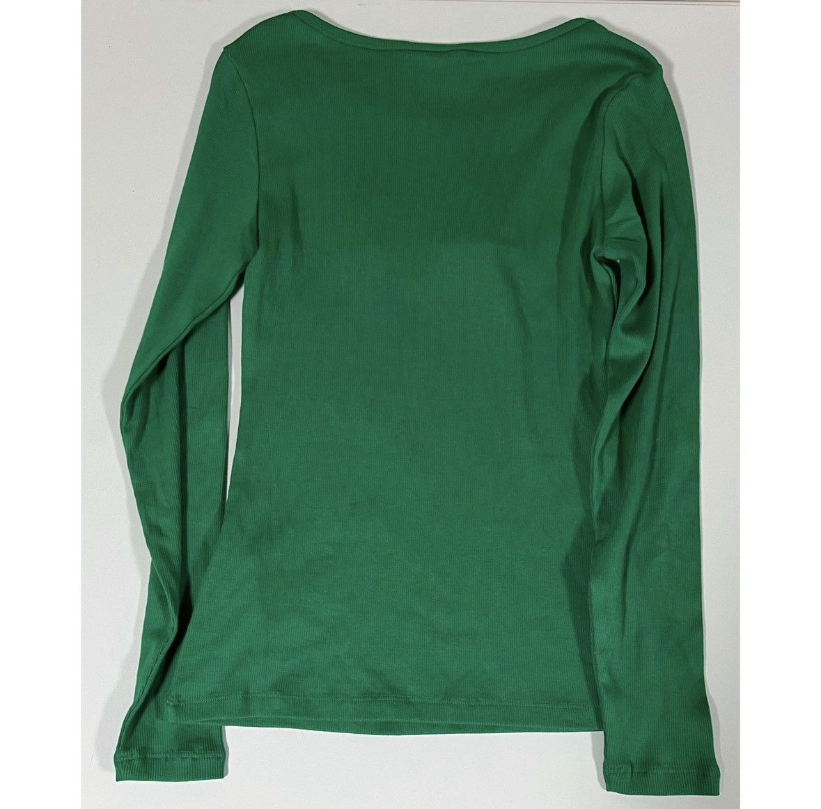 Guess Guess Green Long Sleeve Crewneck T-Shirt Top Tee Size S 💚✨ Size S / US 4 / IT 40 - 4 Thumbnail
