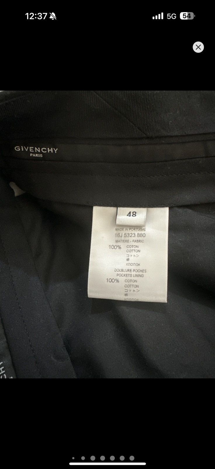 Givenchy Givenchy Jesus black shorts gorgeous Size US 32 / EU 48 - 9 Thumbnail
