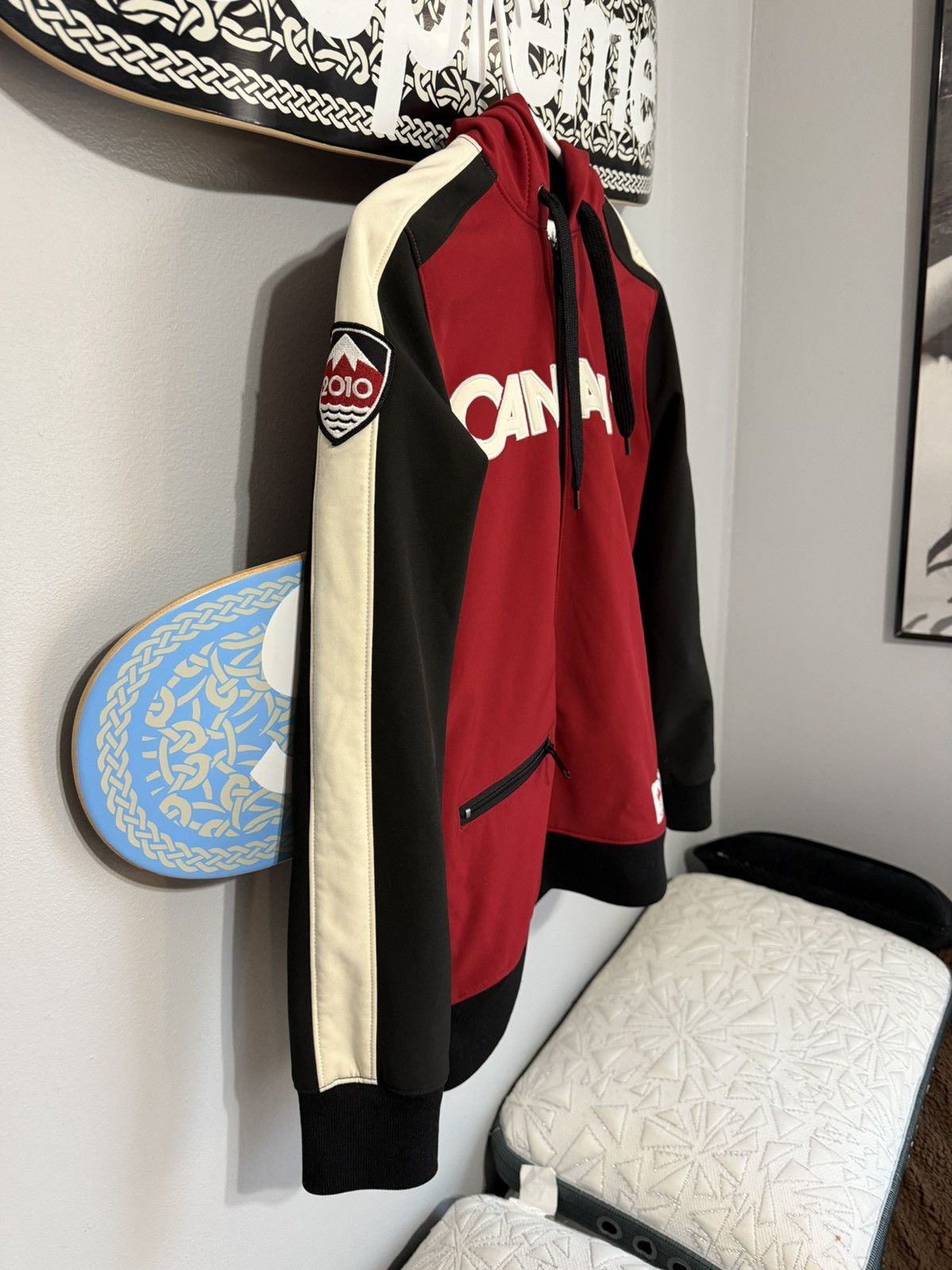 Hudsons Bay 2010 Canada Olympic Team Zip-Up Jacket Size S / US 4 / IT 40 - 2 Thumbnail