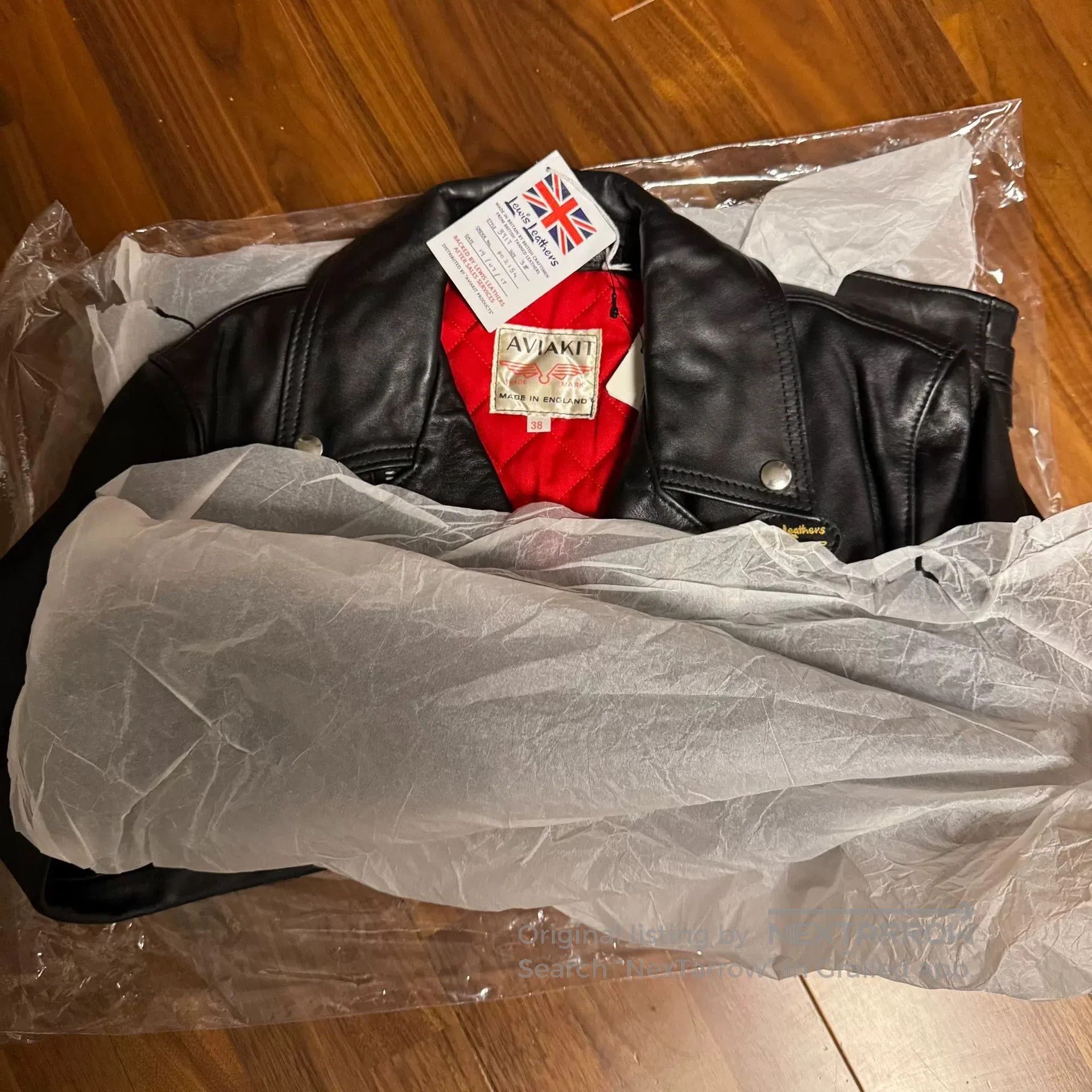 Lewis Leathers Classic Lewis Leathers 441T Black Leather Jacket. Size US S / EU 44-46 / 1 - 7 Thumbnail