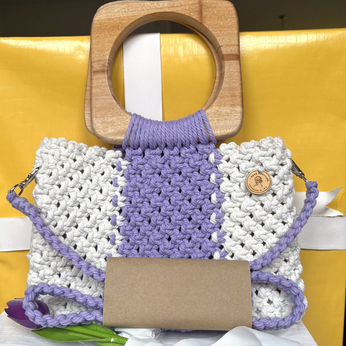 Other Handcrafted Macrame Crossbody/Handbag Size ONE SIZE - 1 Thumbnail