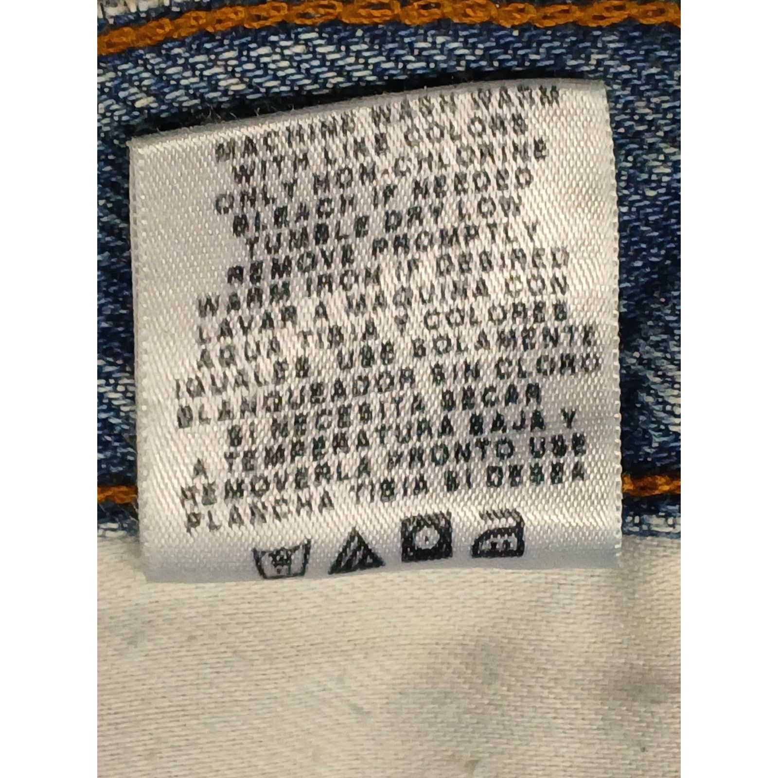 Other Member's Mark (38x29) Mens Relaxed Straight Blue Denim Jeans Size US 38 / EU 54 - 5 Thumbnail