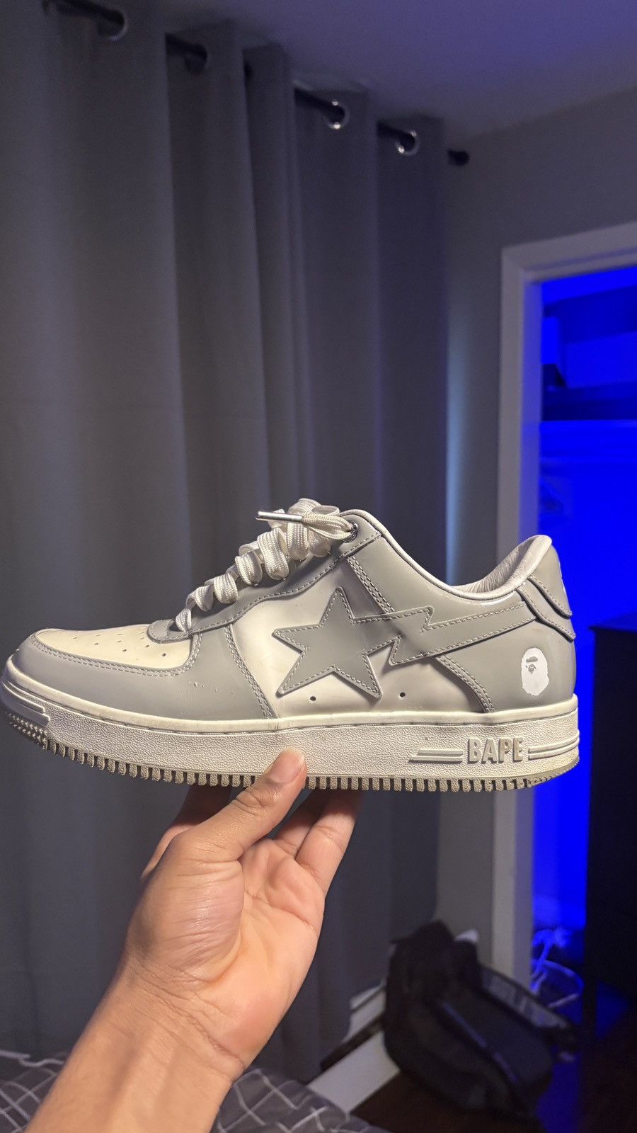 Bapesta #5 Light Grey