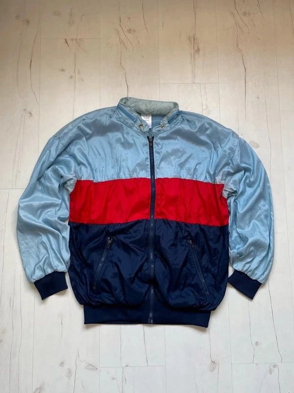 Adidas OG Adidas Vintage 90s Track Jacket Satin Lightweight Size US S / EU 44-46 / 1 - 1 Thumbnail