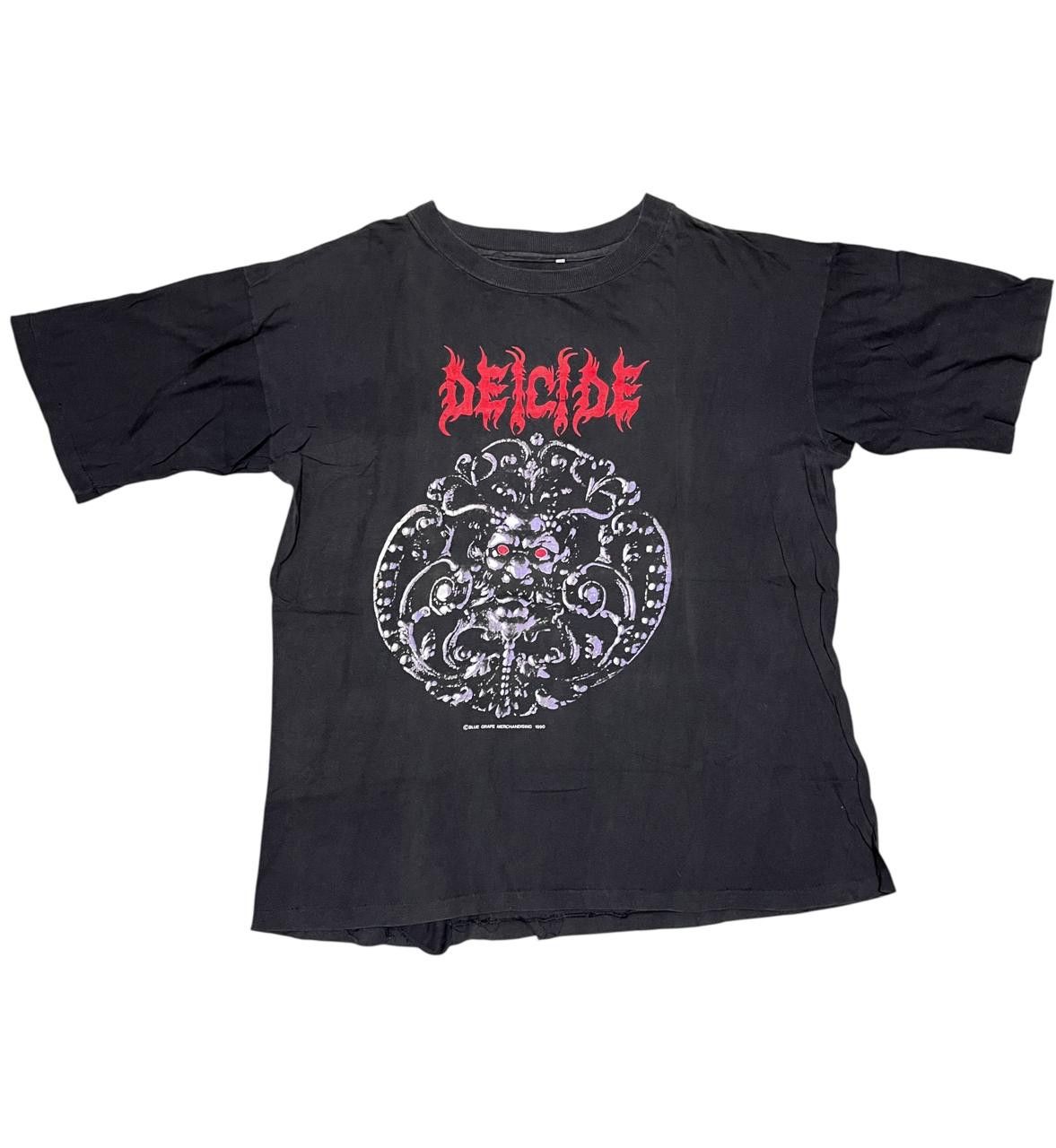 Band Tees Vintage Deicide 1990s Death metal tees Size US XL / EU 56 / 4 - 1 Thumbnail