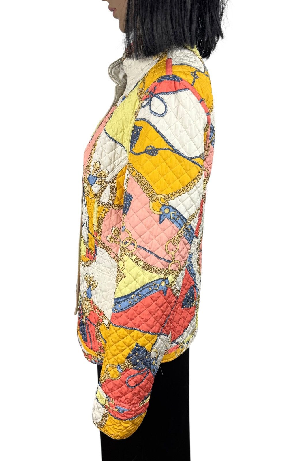 Other J.N.C. Italy Quilted Printed Jacket Reversible size S Size S / US 4 / IT 40 - 8 Thumbnail